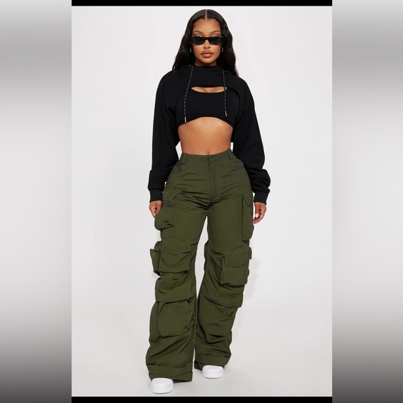 Oversized cargo pants - Picture 4 of 4